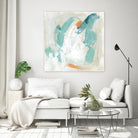 Tidal Current IV by June Erica Vess on GIANT ART - green abstract