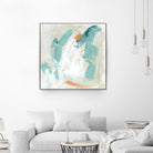 Tidal Current IV by June Erica Vess on GIANT ART - green abstract