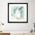 Tidal Current IV by June Erica Vess on GIANT ART - green abstract