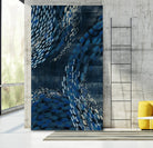 Moon Tide I by Grace Popp on GIANT ART - blue abstract