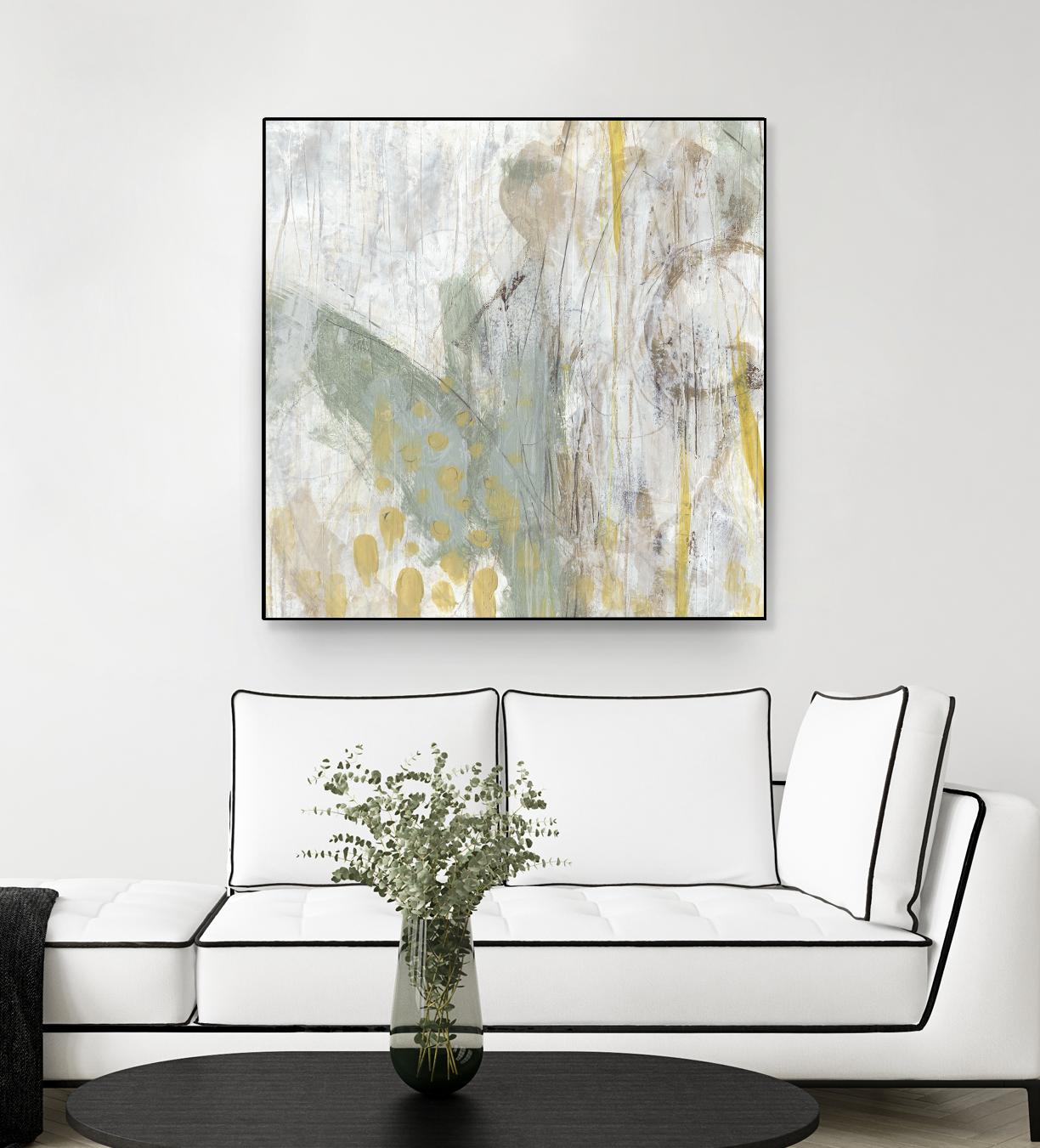 Surface Structure I by June Erica Vess on GIANT ART - green abstract