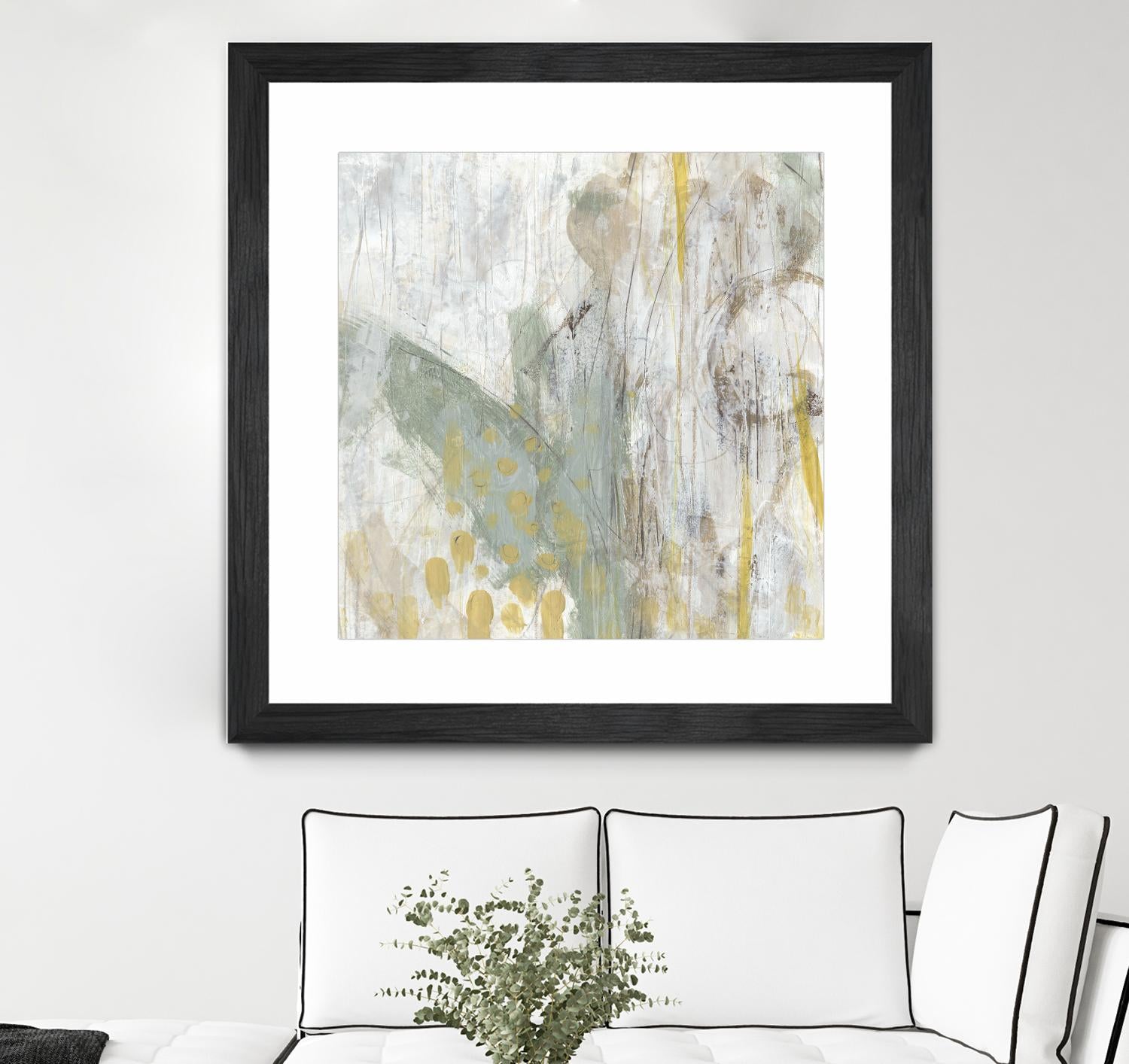 Surface Structure I by June Erica Vess on GIANT ART - green abstract