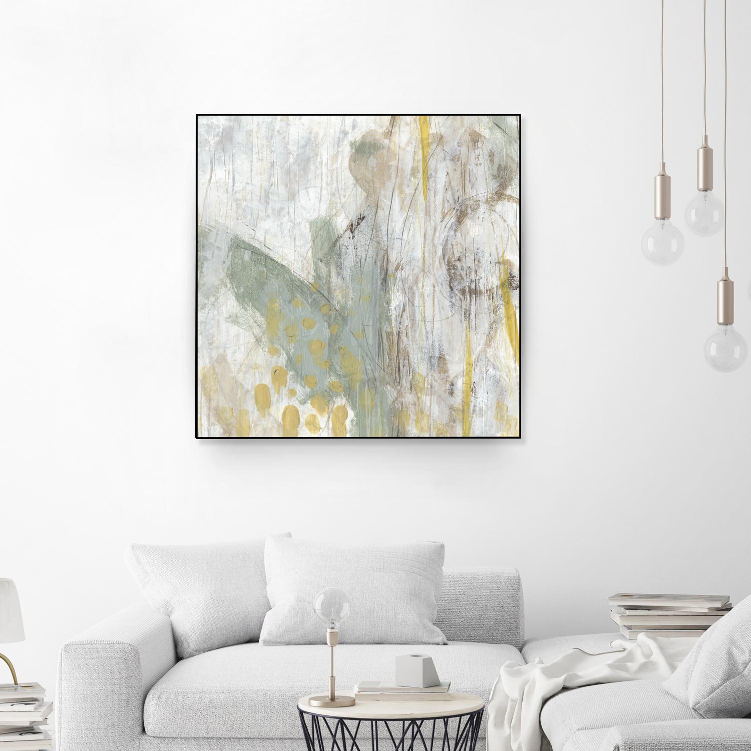 Surface Structure I by June Erica Vess on GIANT ART - green abstract