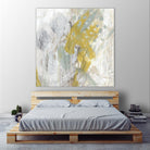 Surface Structure II by June Erica Vess on GIANT ART - yellow abstract