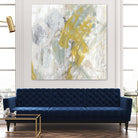 Surface Structure II by June Erica Vess on GIANT ART - yellow abstract