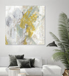 Surface Structure II by June Erica Vess on GIANT ART - yellow abstract