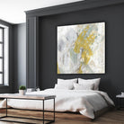 Surface Structure II by June Erica Vess on GIANT ART - yellow abstract