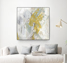 Surface Structure II by June Erica Vess on GIANT ART - yellow abstract