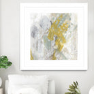 Surface Structure II by June Erica Vess on GIANT ART - yellow abstract