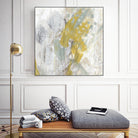 Surface Structure II by June Erica Vess on GIANT ART - yellow abstract