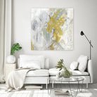 Surface Structure II by June Erica Vess on GIANT ART - yellow abstract