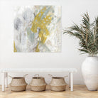 Surface Structure II by June Erica Vess on GIANT ART - yellow abstract