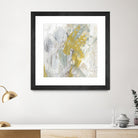 Surface Structure II by June Erica Vess on GIANT ART - yellow abstract