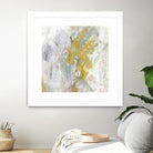 Surface Structure II by June Erica Vess on GIANT ART - yellow abstract