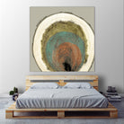 Colored Rings I by Studio W on GIANT ART - brown abstract