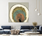 Colored Rings I by Studio W on GIANT ART - brown abstract