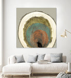 Colored Rings I by Studio W on GIANT ART - brown abstract
