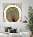 Colored Rings I by Studio W on GIANT ART - brown abstract