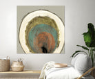 Colored Rings I by Studio W on GIANT ART - brown abstract
