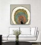 Colored Rings I by Studio W on GIANT ART - brown abstract