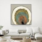 Colored Rings I by Studio W on GIANT ART - brown abstract