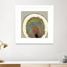Colored Rings I by Studio W on GIANT ART - brown abstract