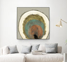 Colored Rings I by Studio W on GIANT ART - brown abstract