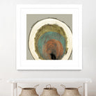 Colored Rings I by Studio W on GIANT ART - brown abstract