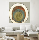Colored Rings II by Studio W on GIANT ART - brown abstract