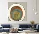 Colored Rings II by Studio W on GIANT ART - brown abstract