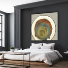 Colored Rings II by Studio W on GIANT ART - brown abstract