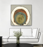 Colored Rings II by Studio W on GIANT ART - brown abstract