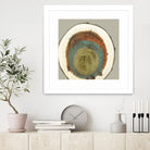 Colored Rings II by Studio W on GIANT ART - brown abstract