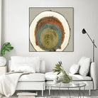 Colored Rings II by Studio W on GIANT ART - brown abstract