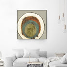 Colored Rings II by Studio W on GIANT ART - brown abstract