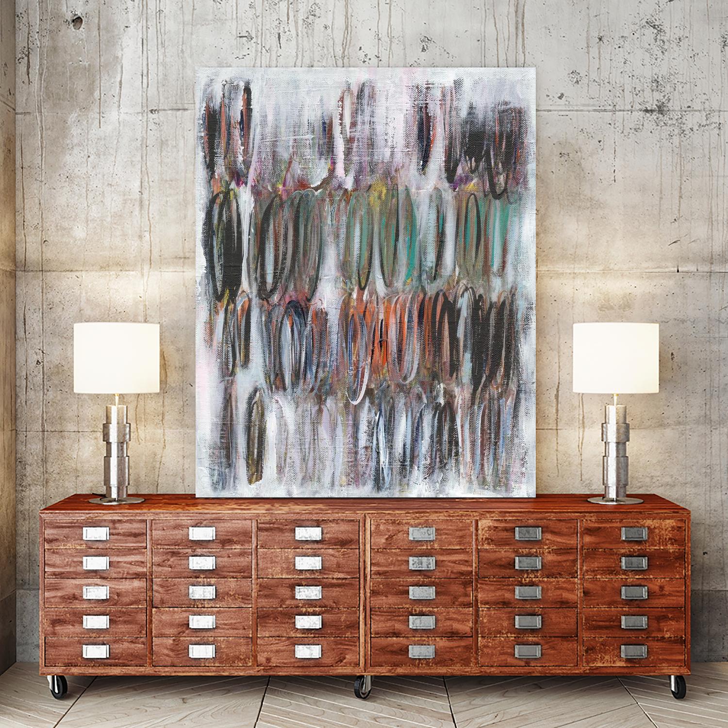 Paint Scribble I by Jodi Fuchs on GIANT ART - abstract