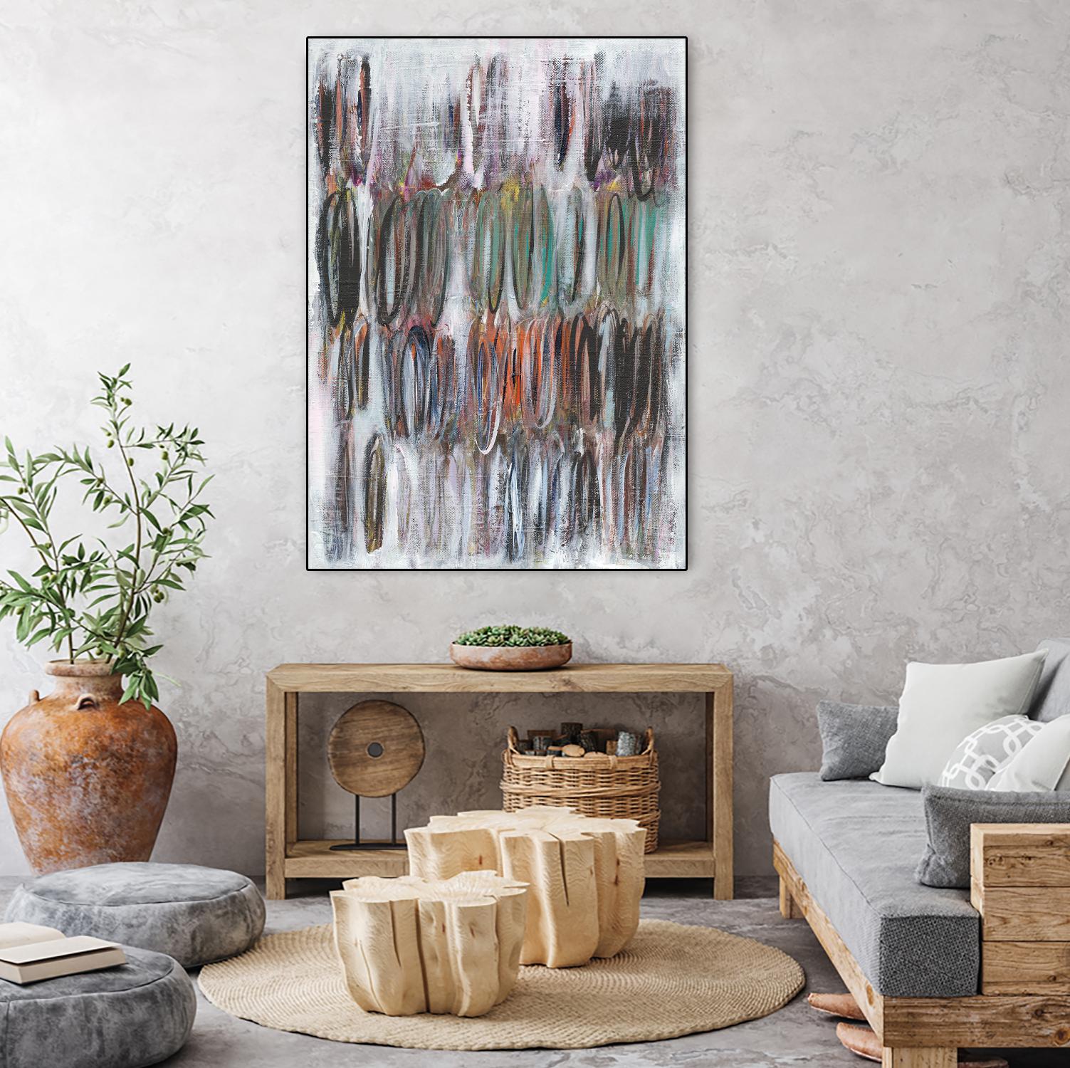 Paint Scribble I by Jodi Fuchs on GIANT ART - abstract