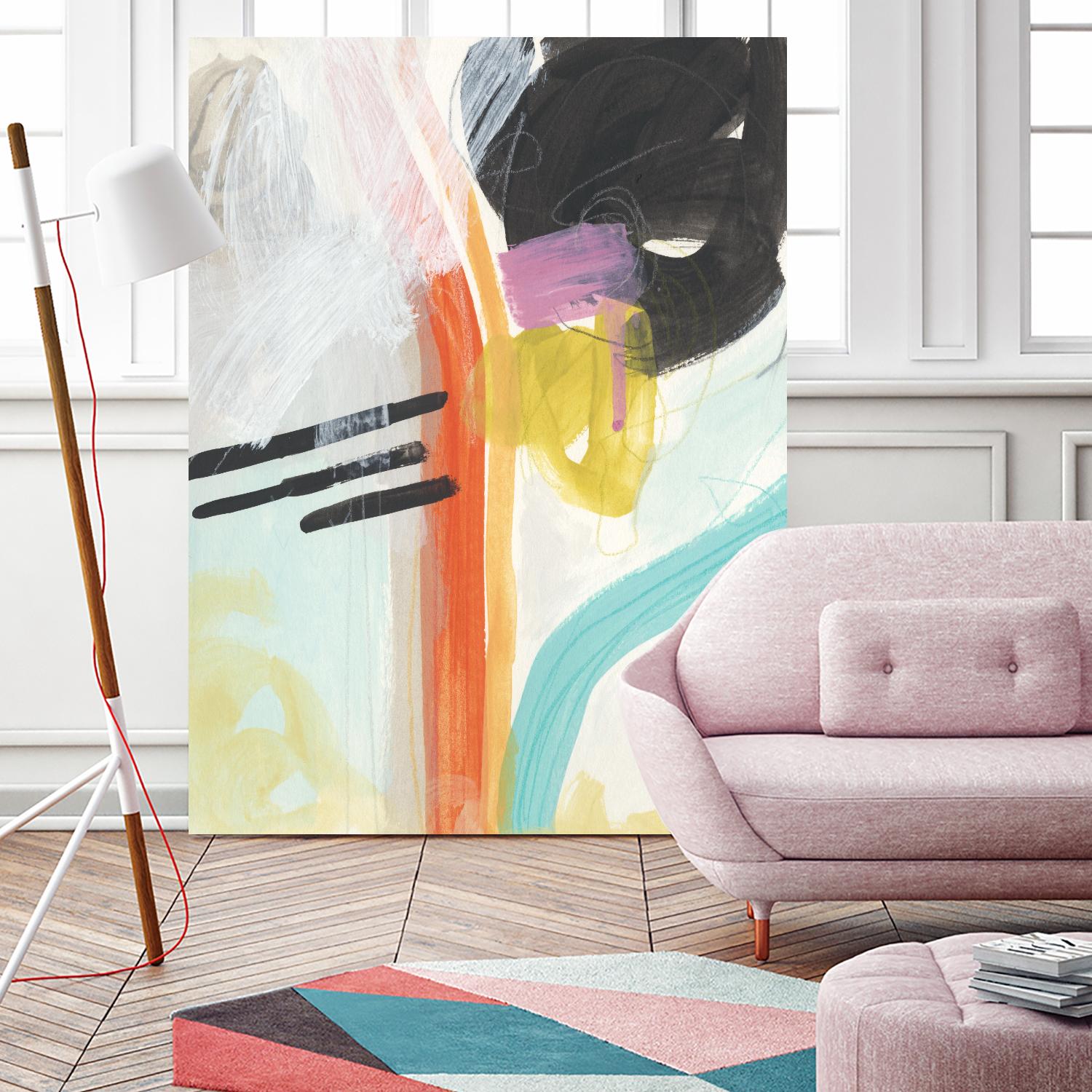 Rhythm Variations I by June Erica Vess on GIANT ART - abstract