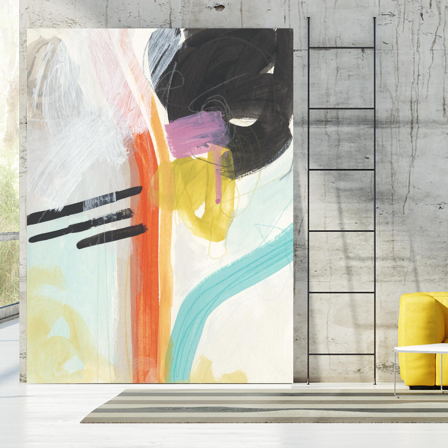 Rhythm Variations I by June Erica Vess on GIANT ART - abstract