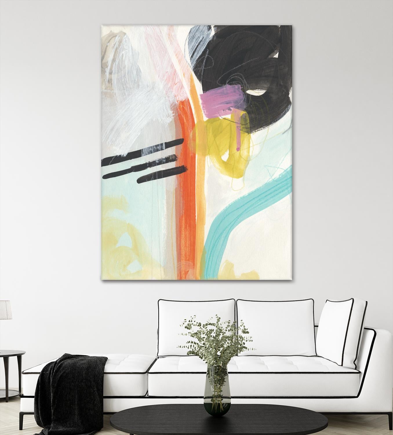 Rhythm Variations I by June Erica Vess on GIANT ART - abstract