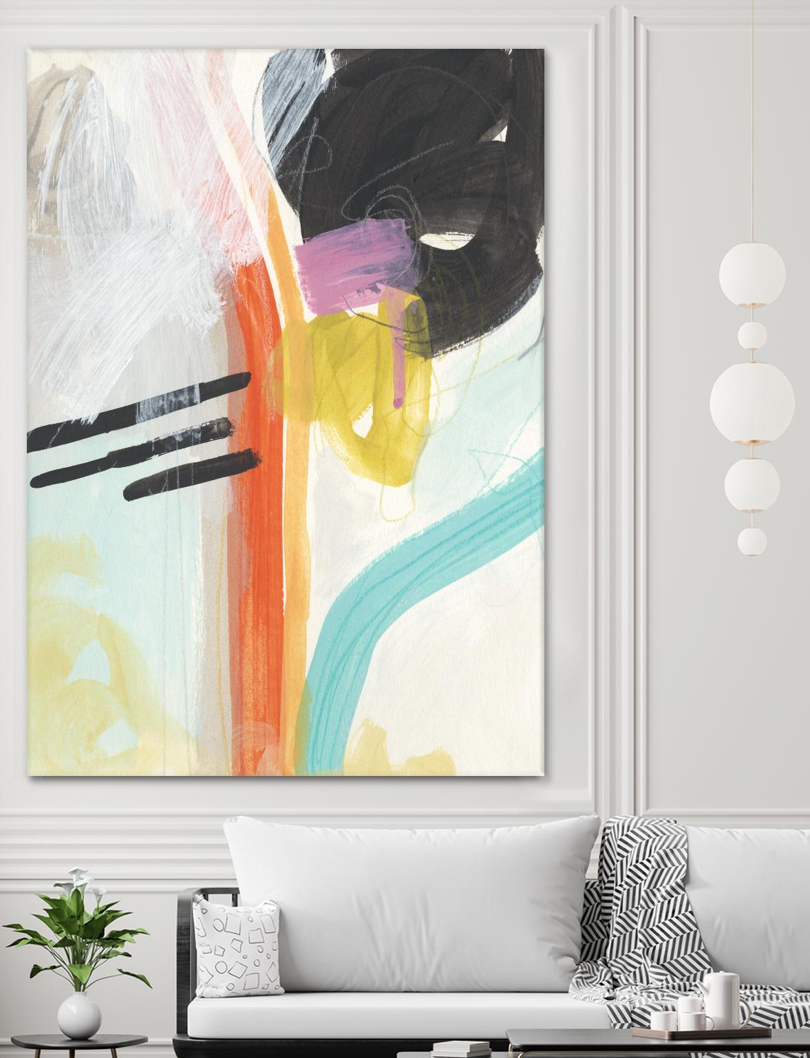 Rhythm Variations I by June Erica Vess on GIANT ART - abstract