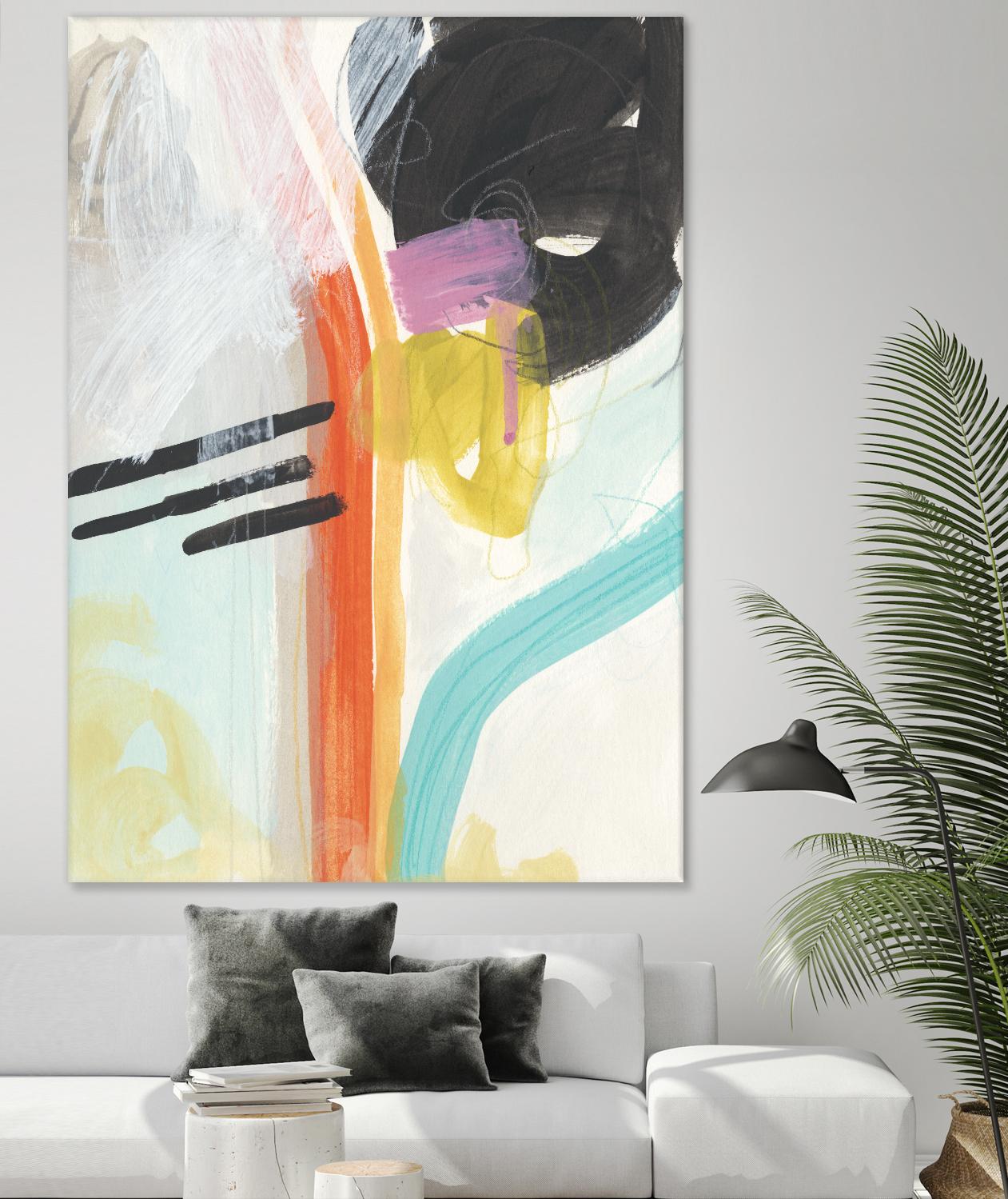 Rhythm Variations I by June Erica Vess on GIANT ART - abstract