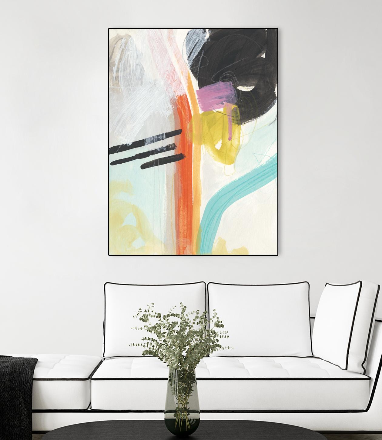 Rhythm Variations I by June Erica Vess on GIANT ART - abstract