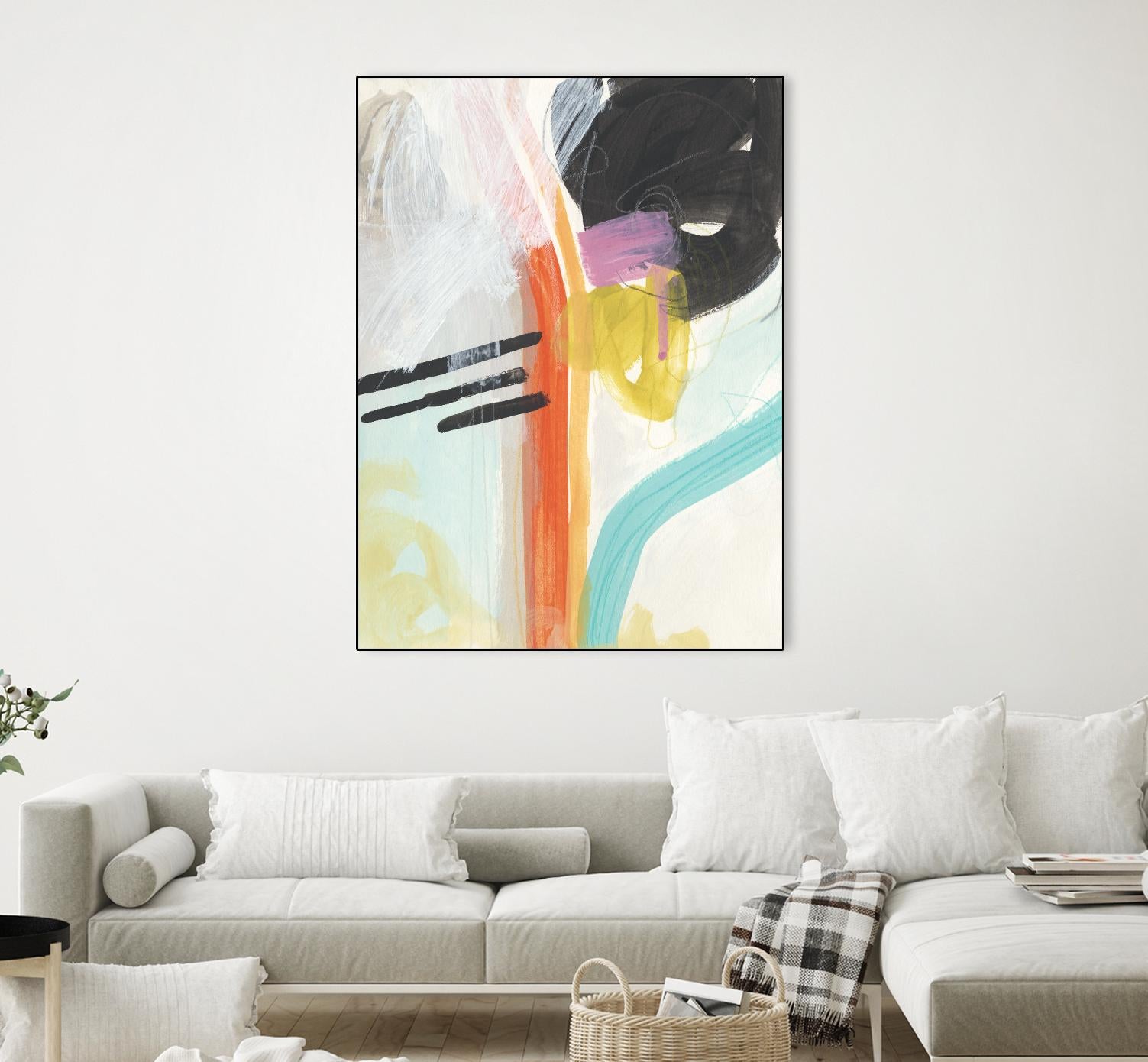 Rhythm Variations I by June Erica Vess on GIANT ART - abstract