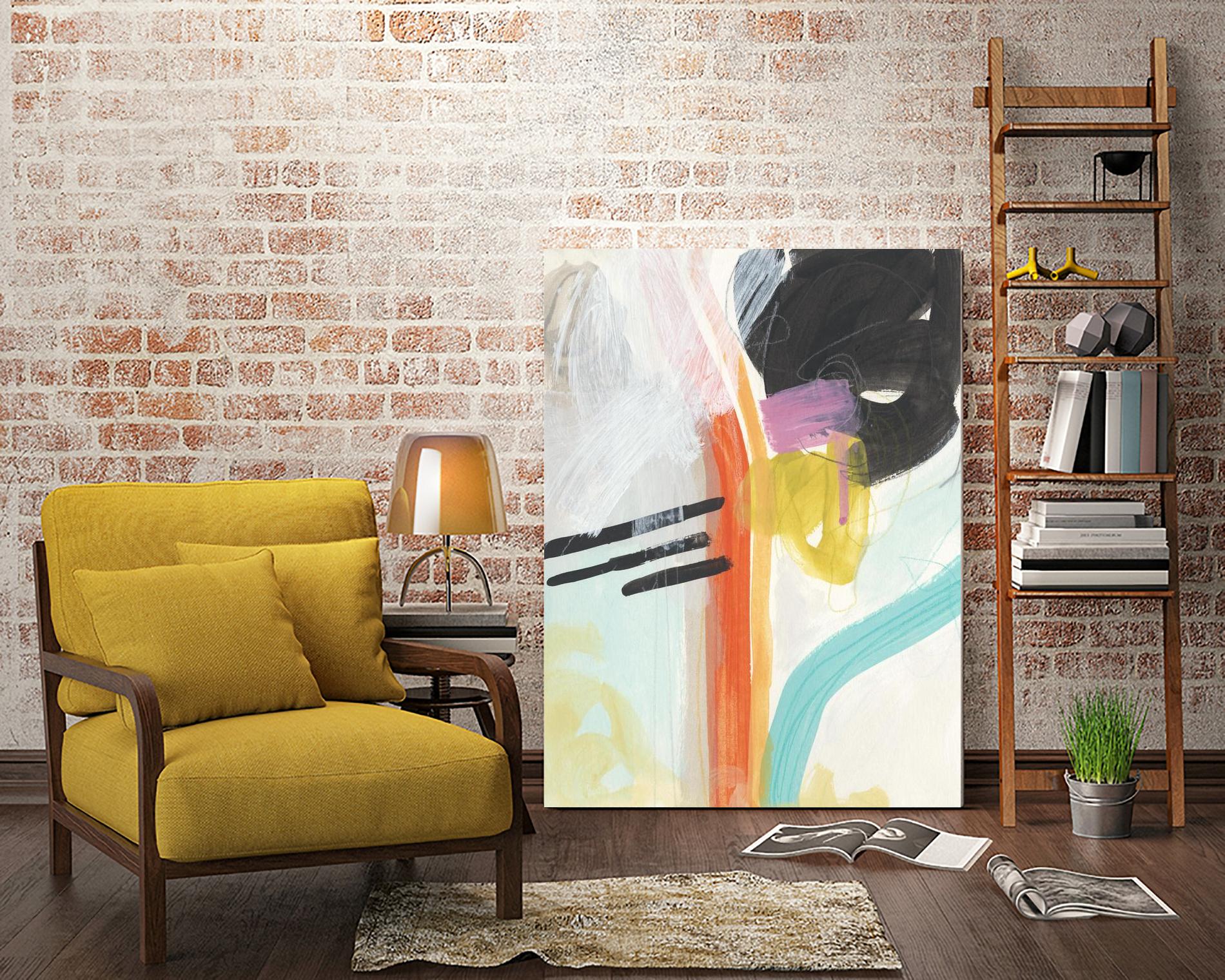 Rhythm Variations I by June Erica Vess on GIANT ART - abstract