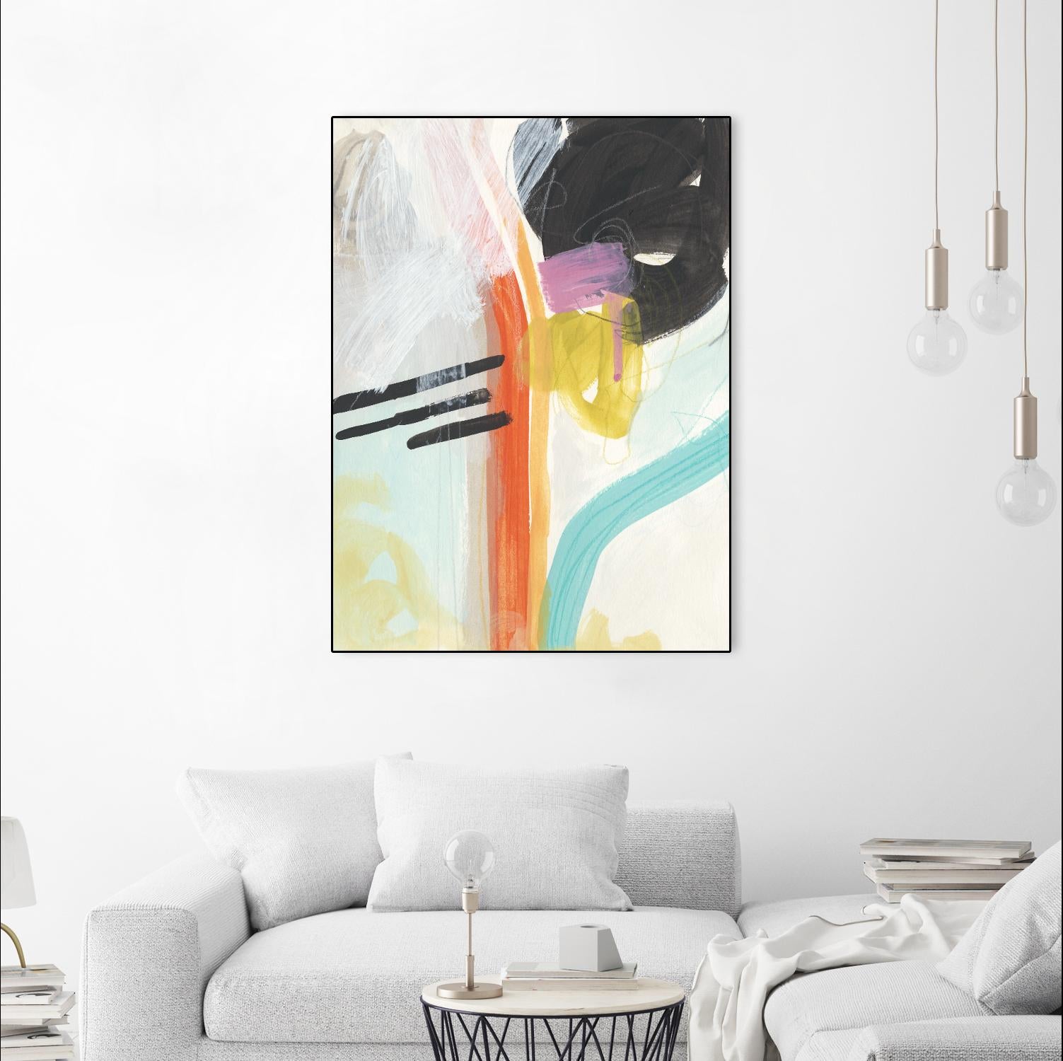 Rhythm Variations I by June Erica Vess on GIANT ART - abstract