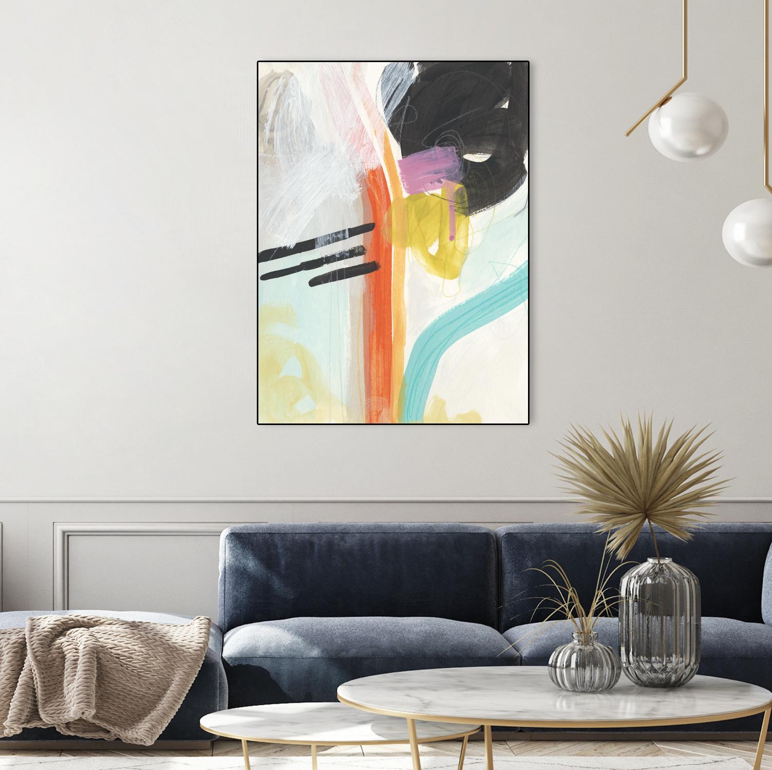 Rhythm Variations I by June Erica Vess on GIANT ART - abstract