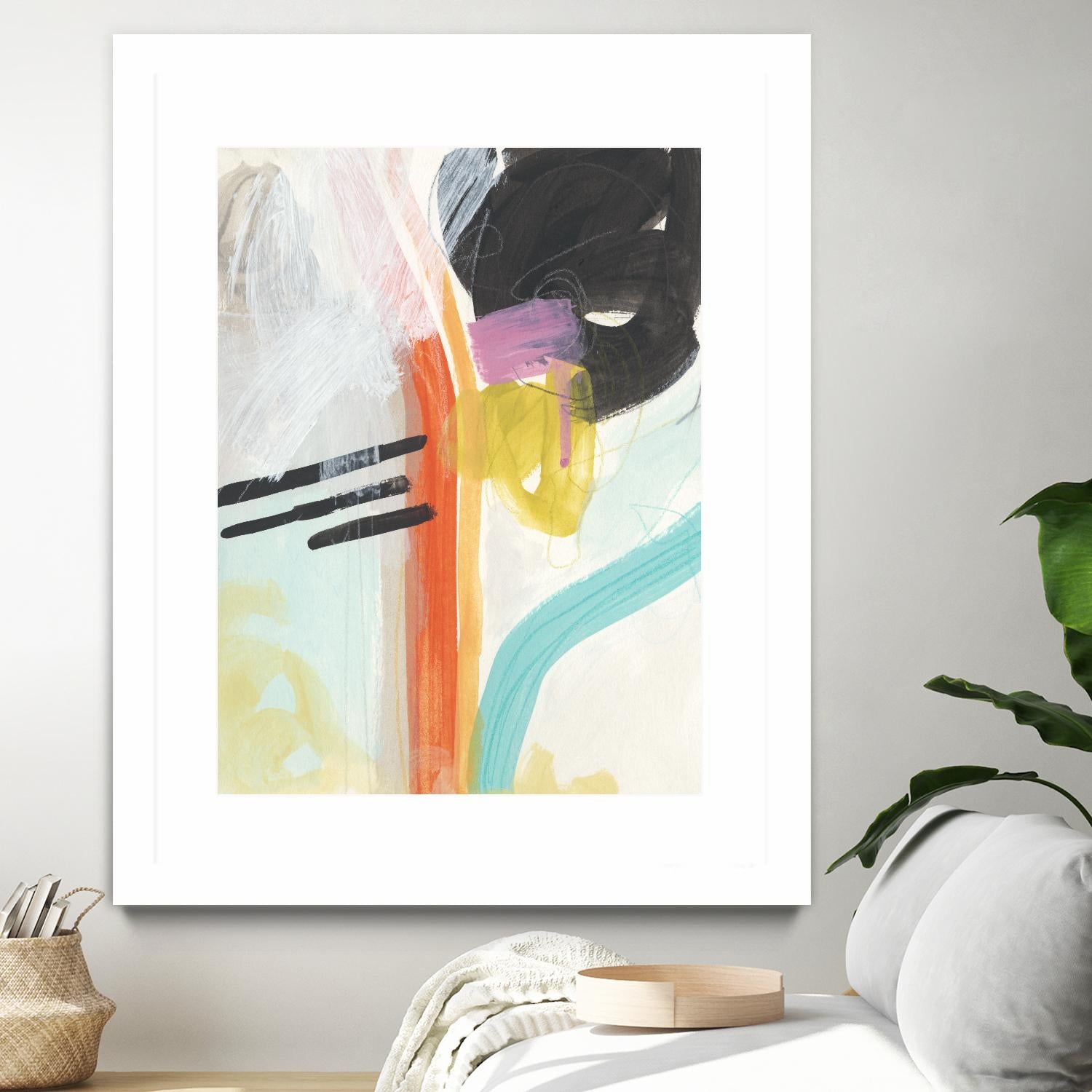 Rhythm Variations I by June Erica Vess on GIANT ART - abstract