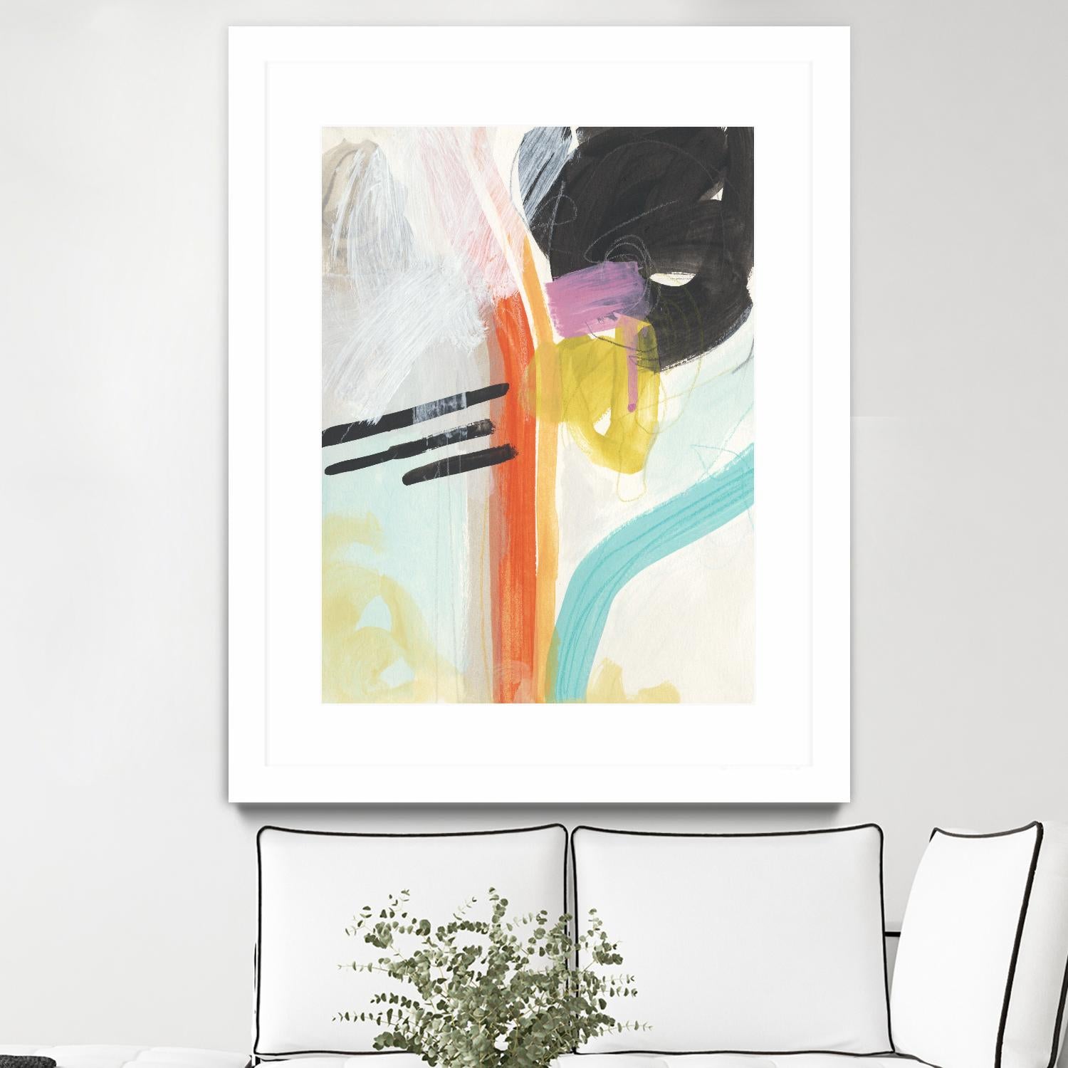 Rhythm Variations I by June Erica Vess on GIANT ART - abstract