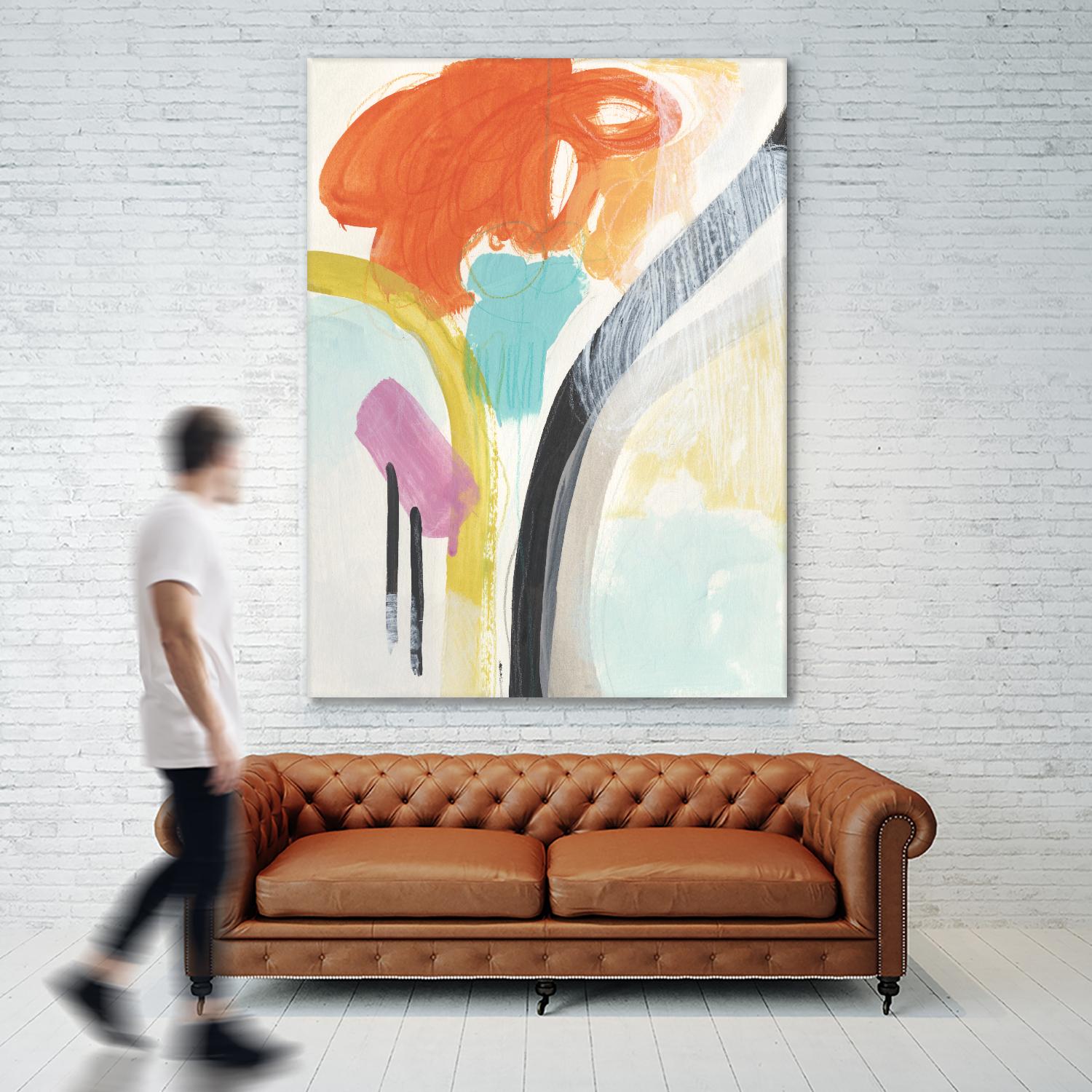 Rhythm Variations II by June Erica Vess on GIANT ART - abstract